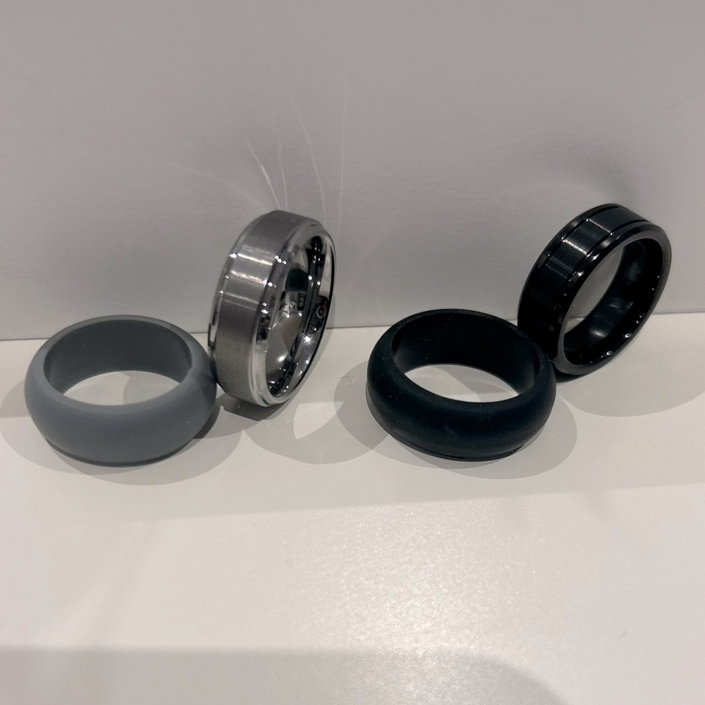 🌟 Rubber Rings
🌟 Titanium Rings